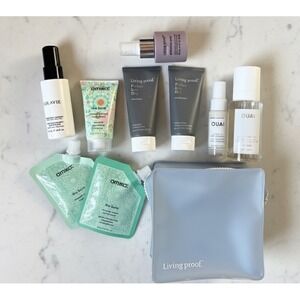 Luxury Hair Care Gift Bundle — Living Proof + OUAI + amika + LolaVie — NEW